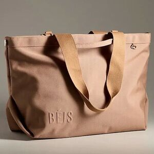 BEIS Camel Travel Tote